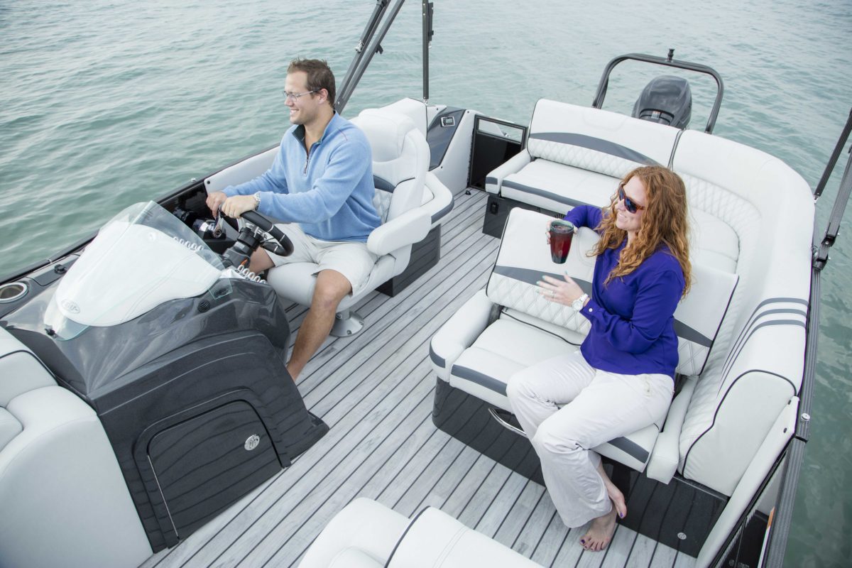 Imaged Pontoon and Boat Flooring BLT - Vinyl Marine Flooring