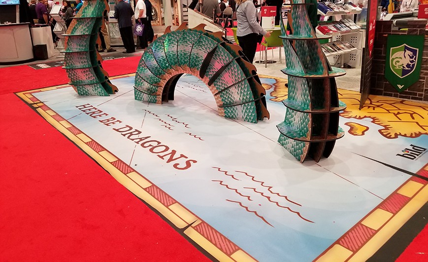 G-Floor Graphic Tradeshow
