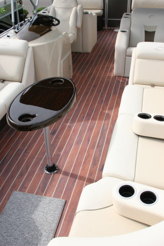 Imaged Pontoon and Boat Flooring | BLT - Vinyl Marine Flooring