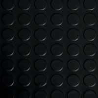 black coin flooring