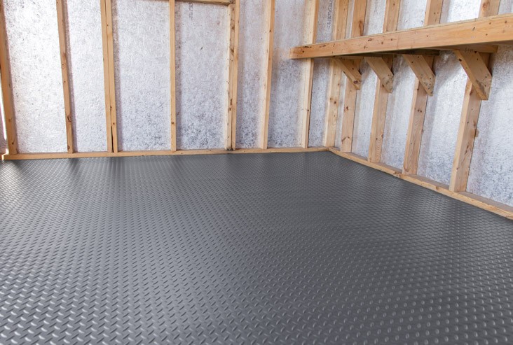 G-Floor Diamond Tread Shed Flooring