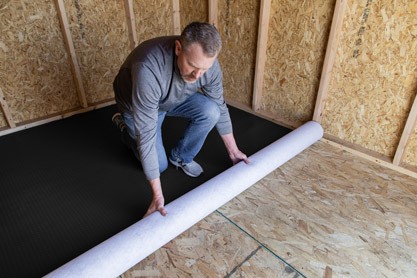 easy to install shed flooring